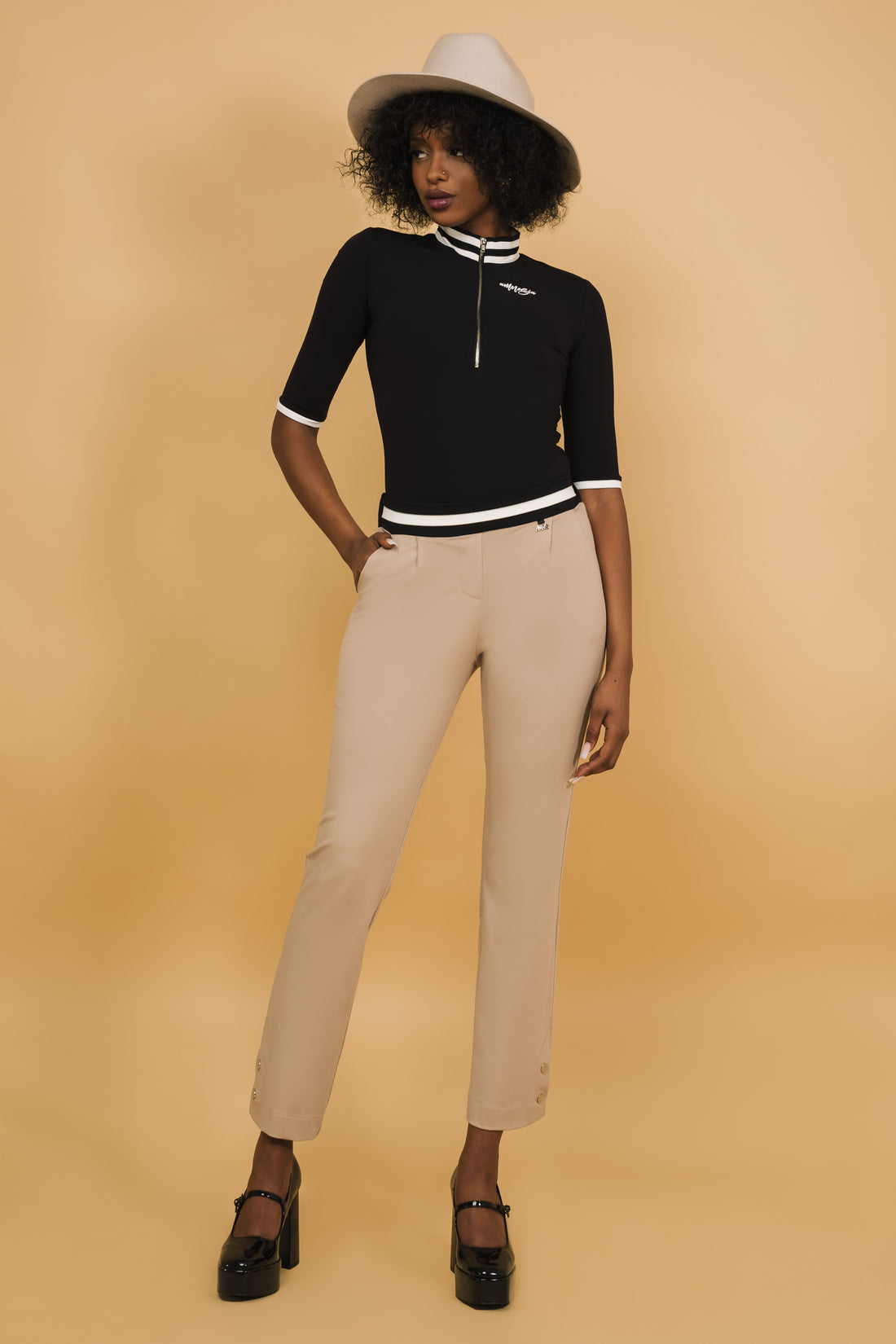 Fioren body fekete/csíkos