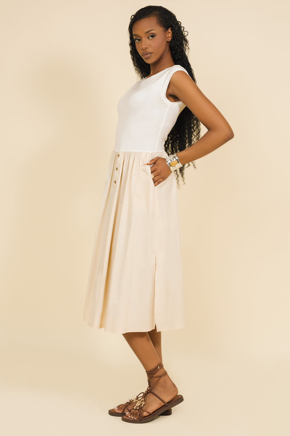 Endrin ruha ekrü/krém