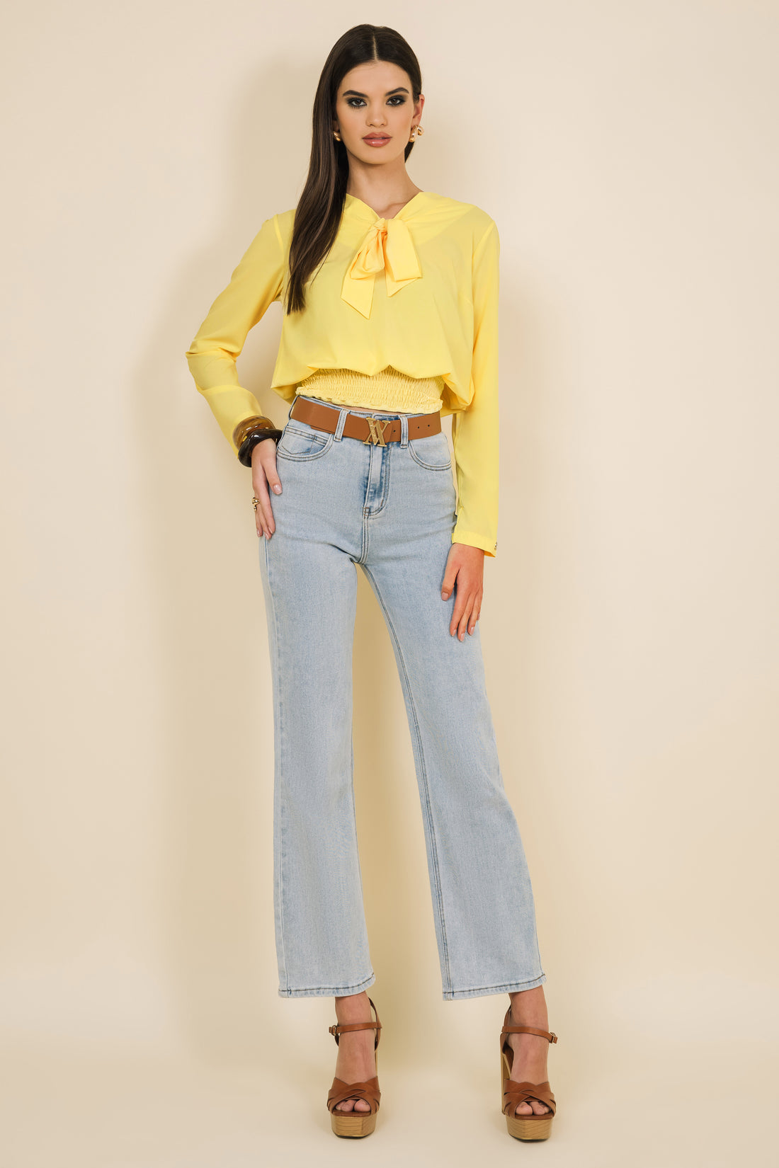 Nizata felső sárga