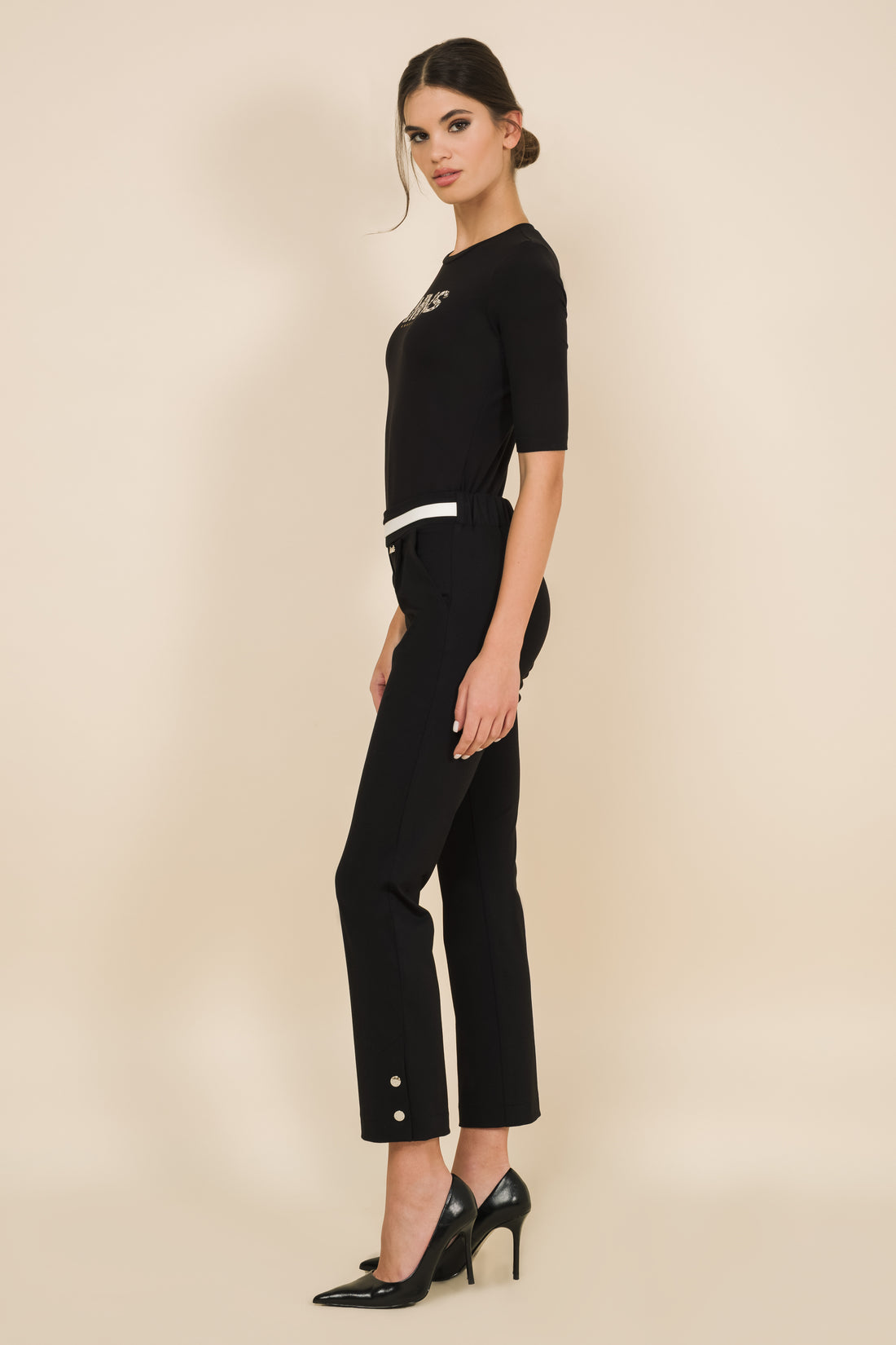 Wings nadrág fekete/ekrü