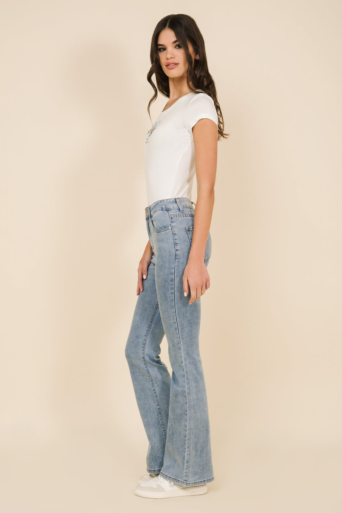 Iefen trapéz farmer világoskék