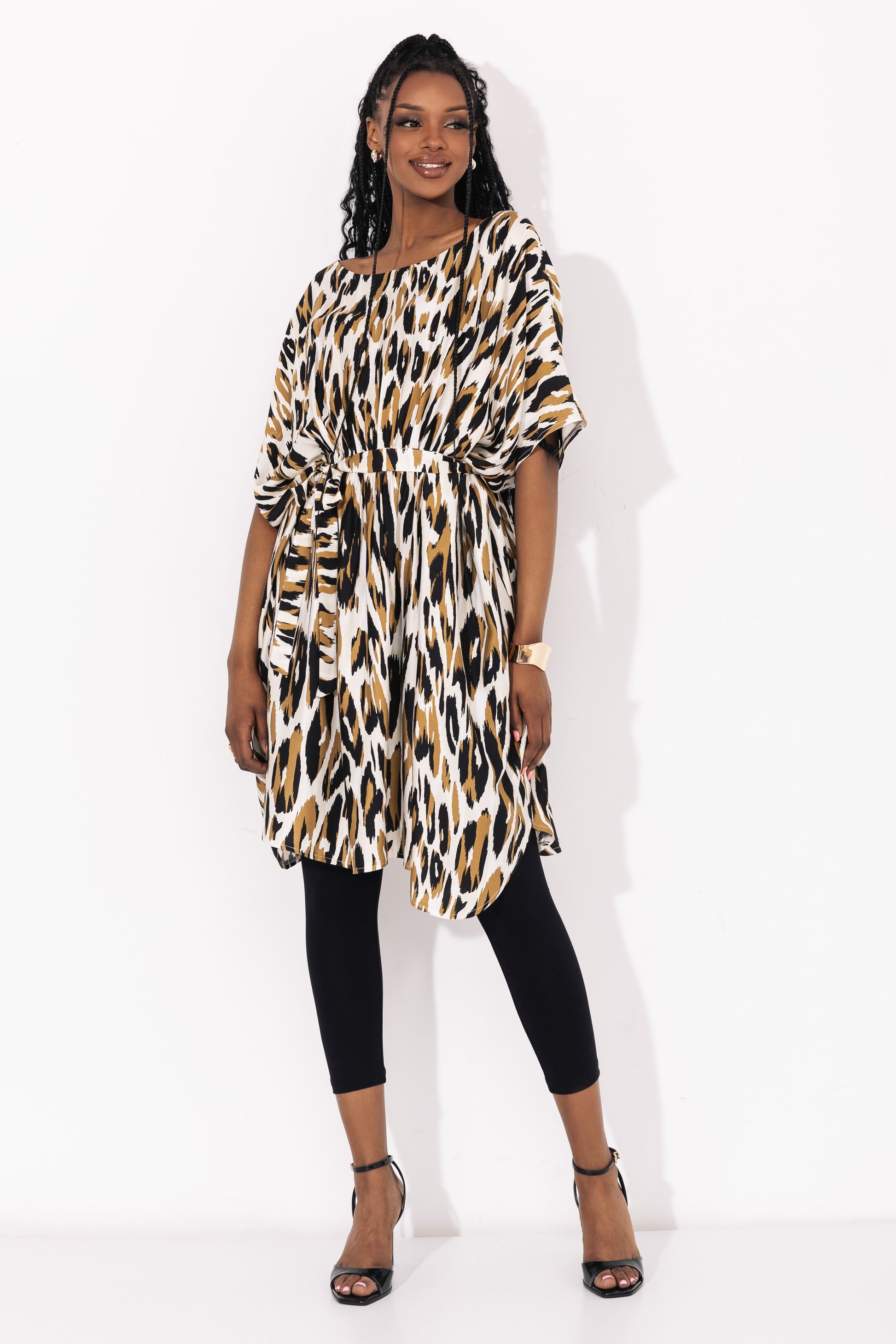 Nora tunika mintás színes one-0