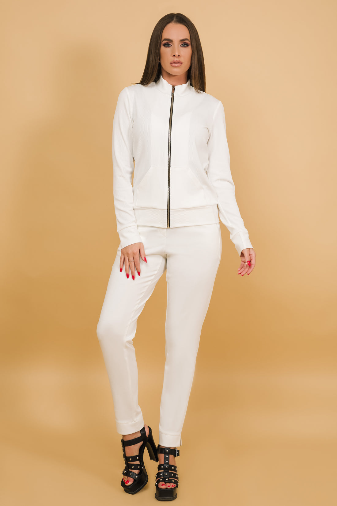 Nazi kardigán ekrü