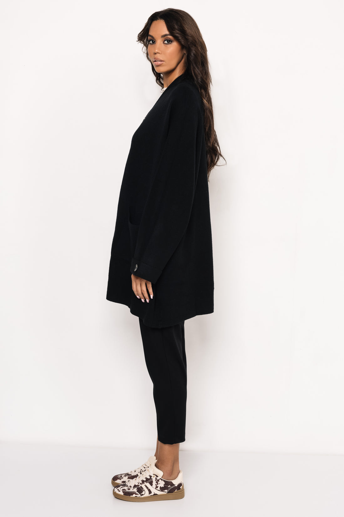 Odeng kardigán fekete