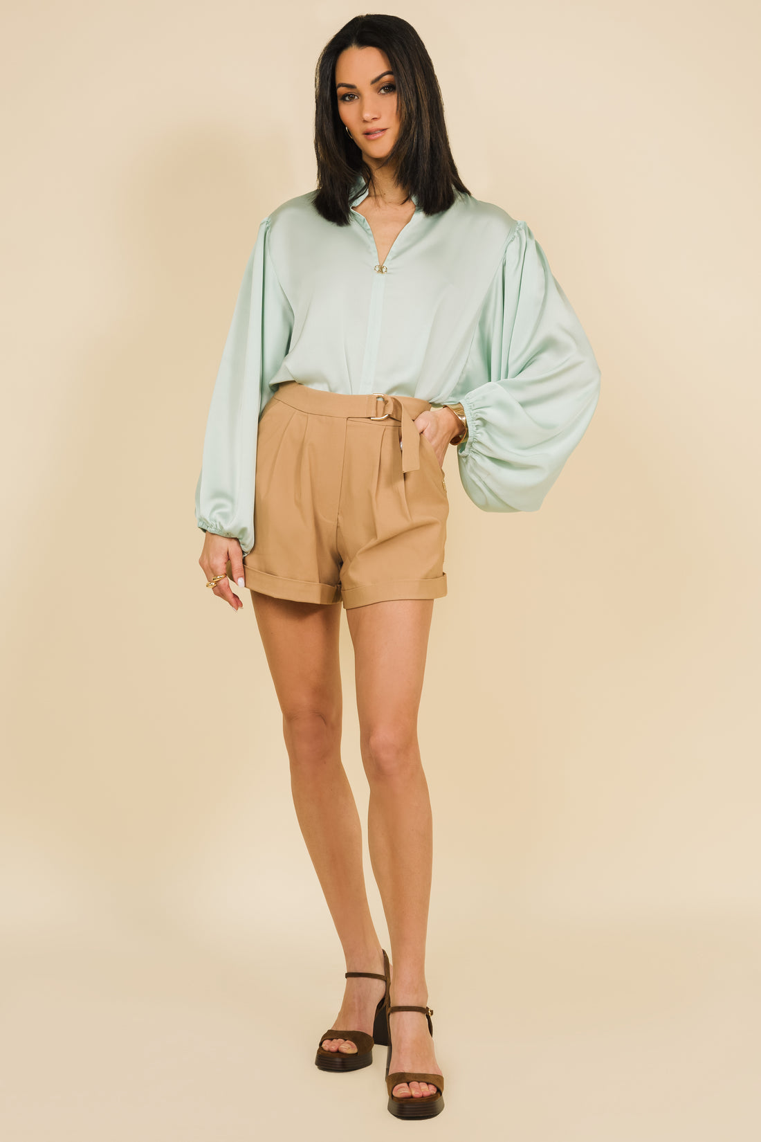 Rimma short camel