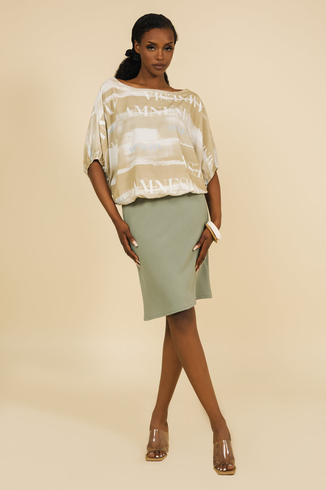 Satin bőfelső mintás