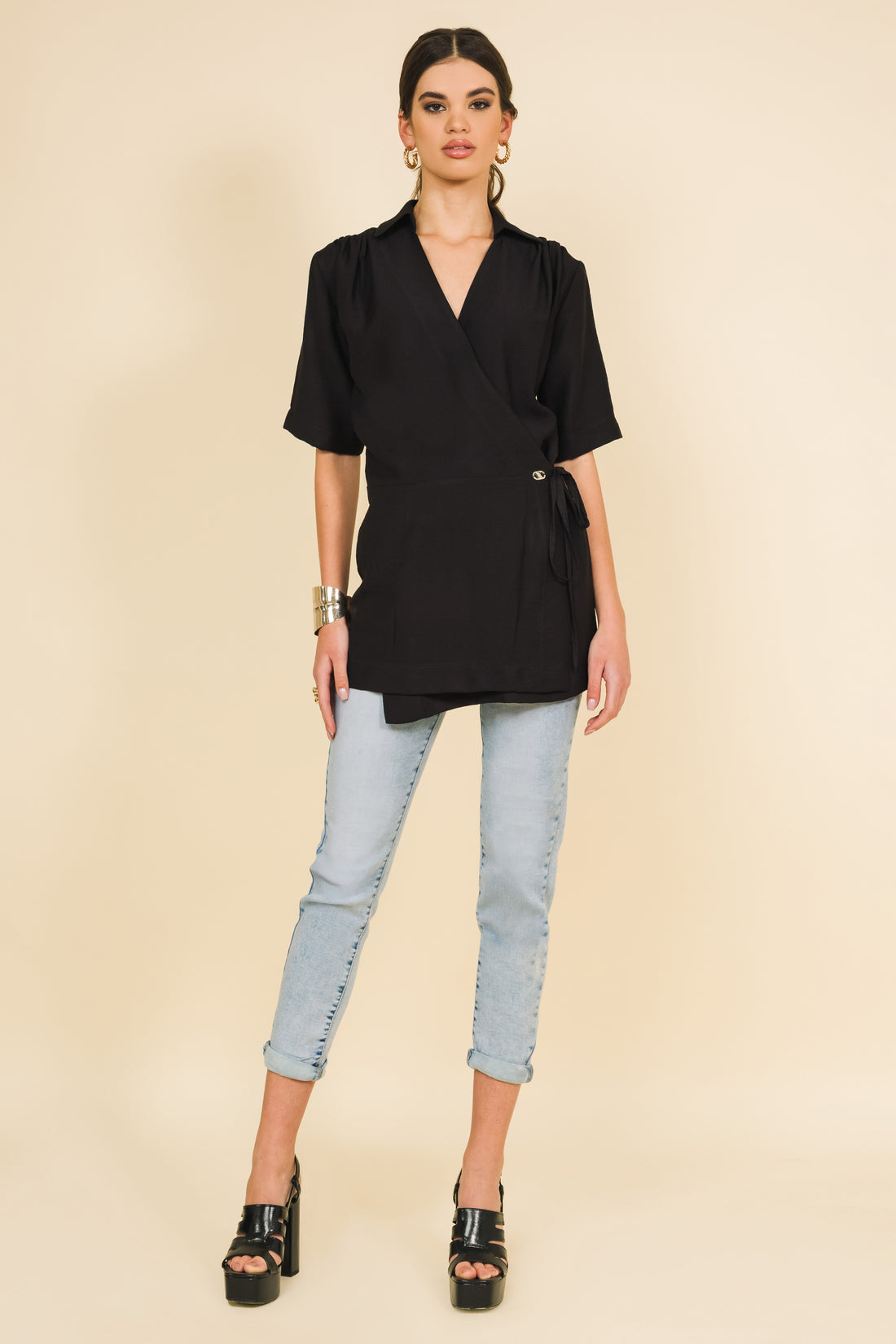 Fellini tunika fekete