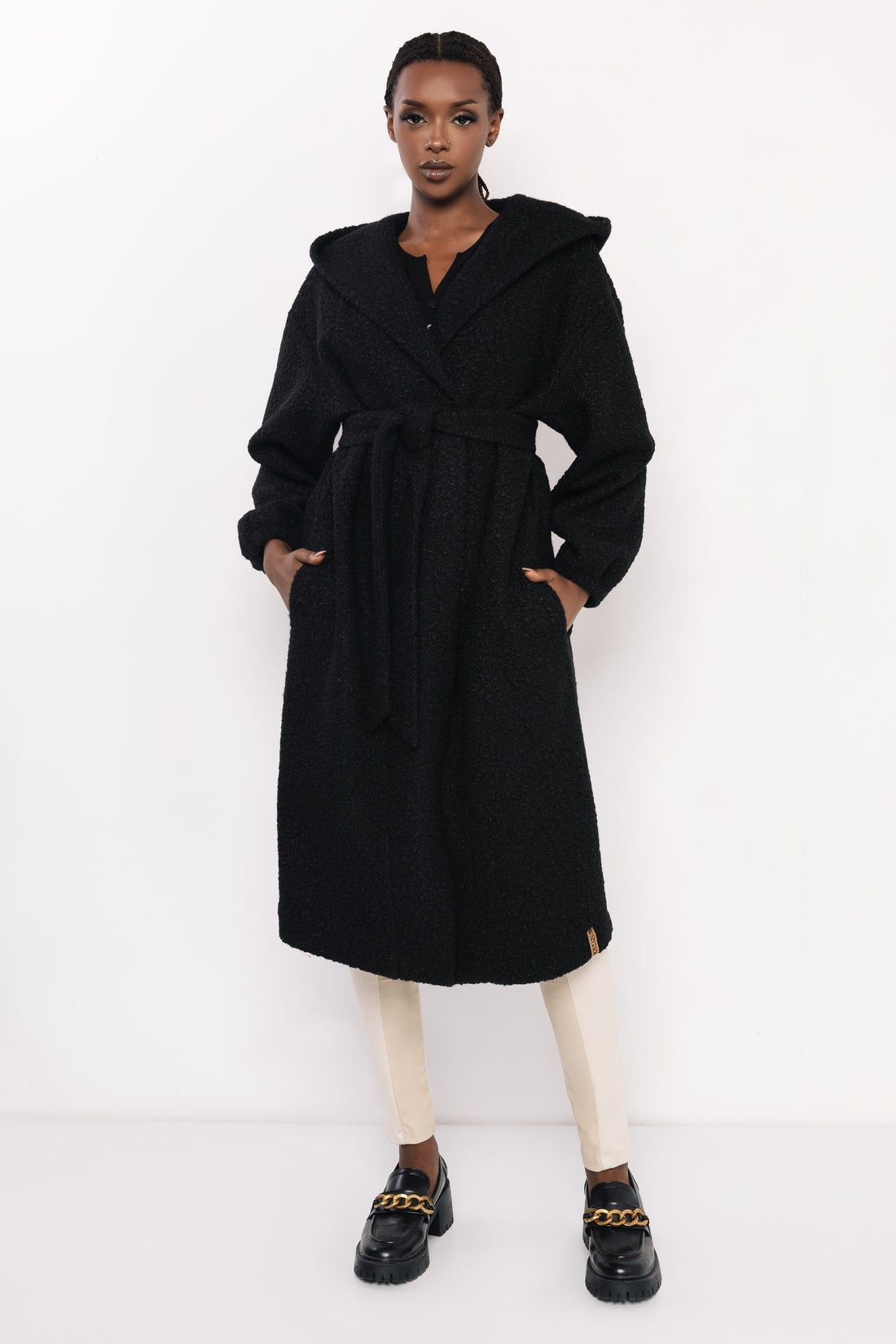 Nivers kabát fekete