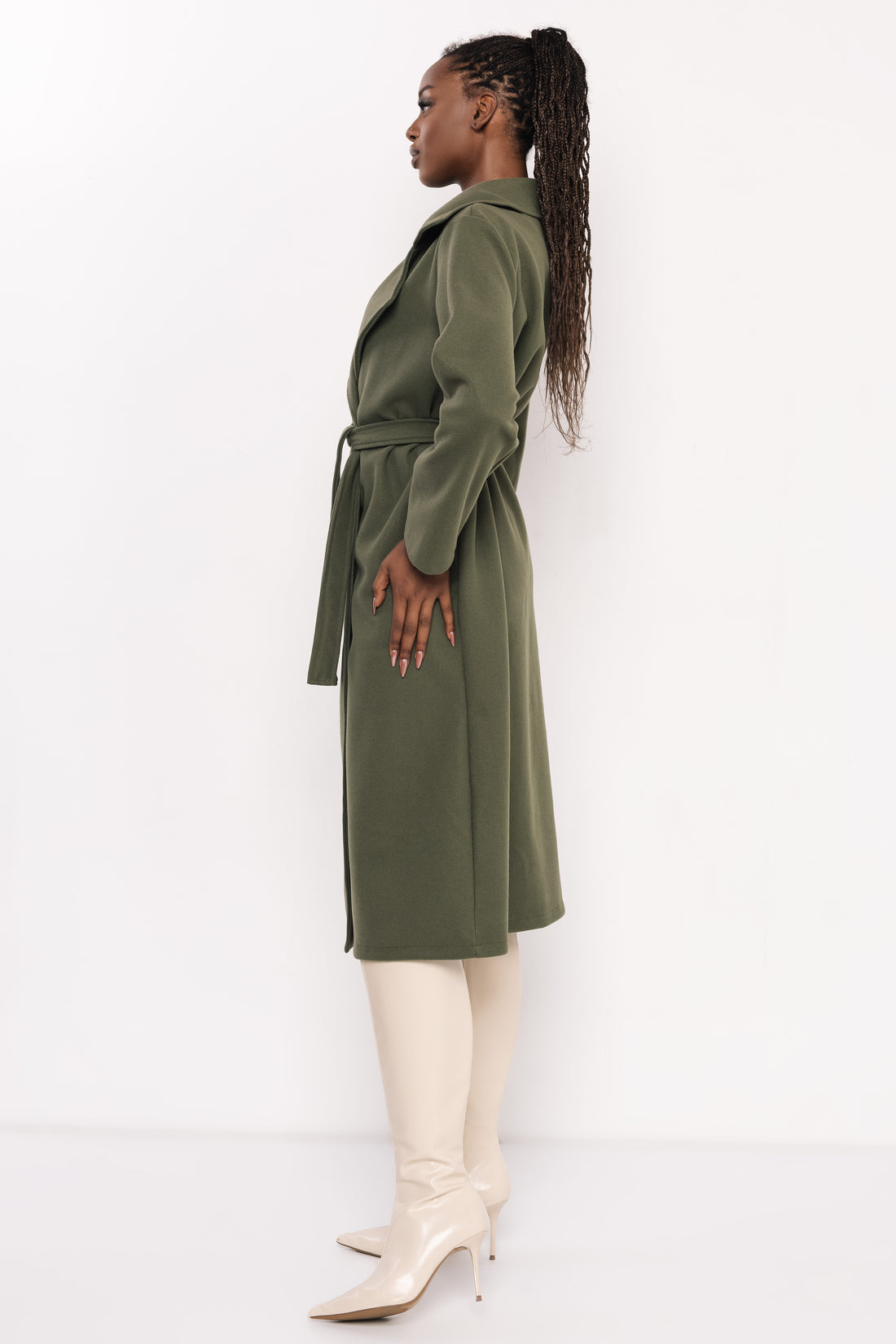 Poma szövetkabát khaki