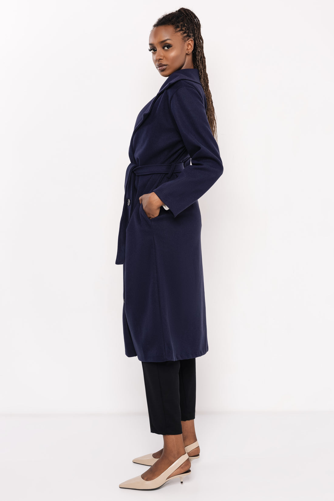 Poma szövetkabát sötétkék