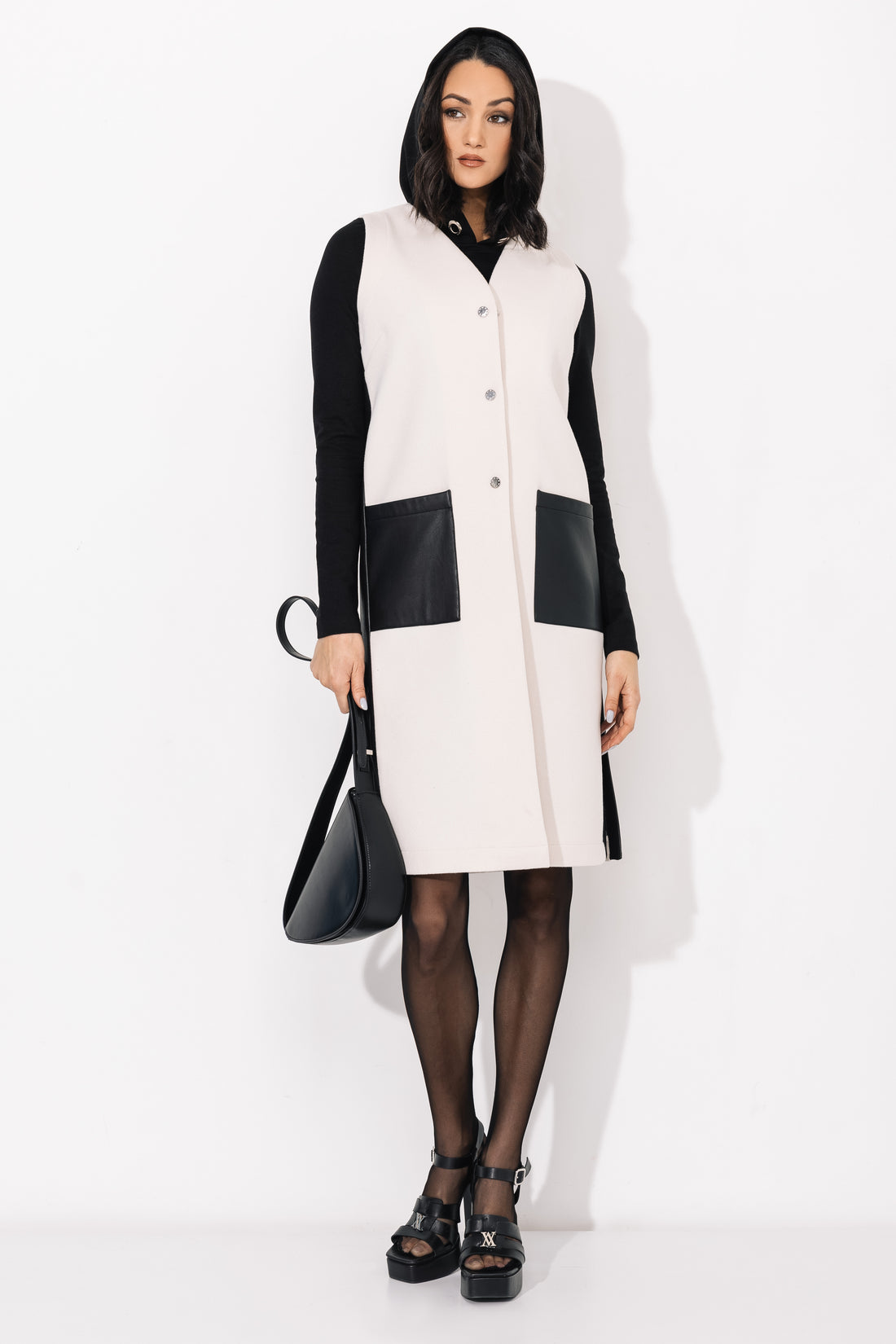 Beliz mellény ekrü-0