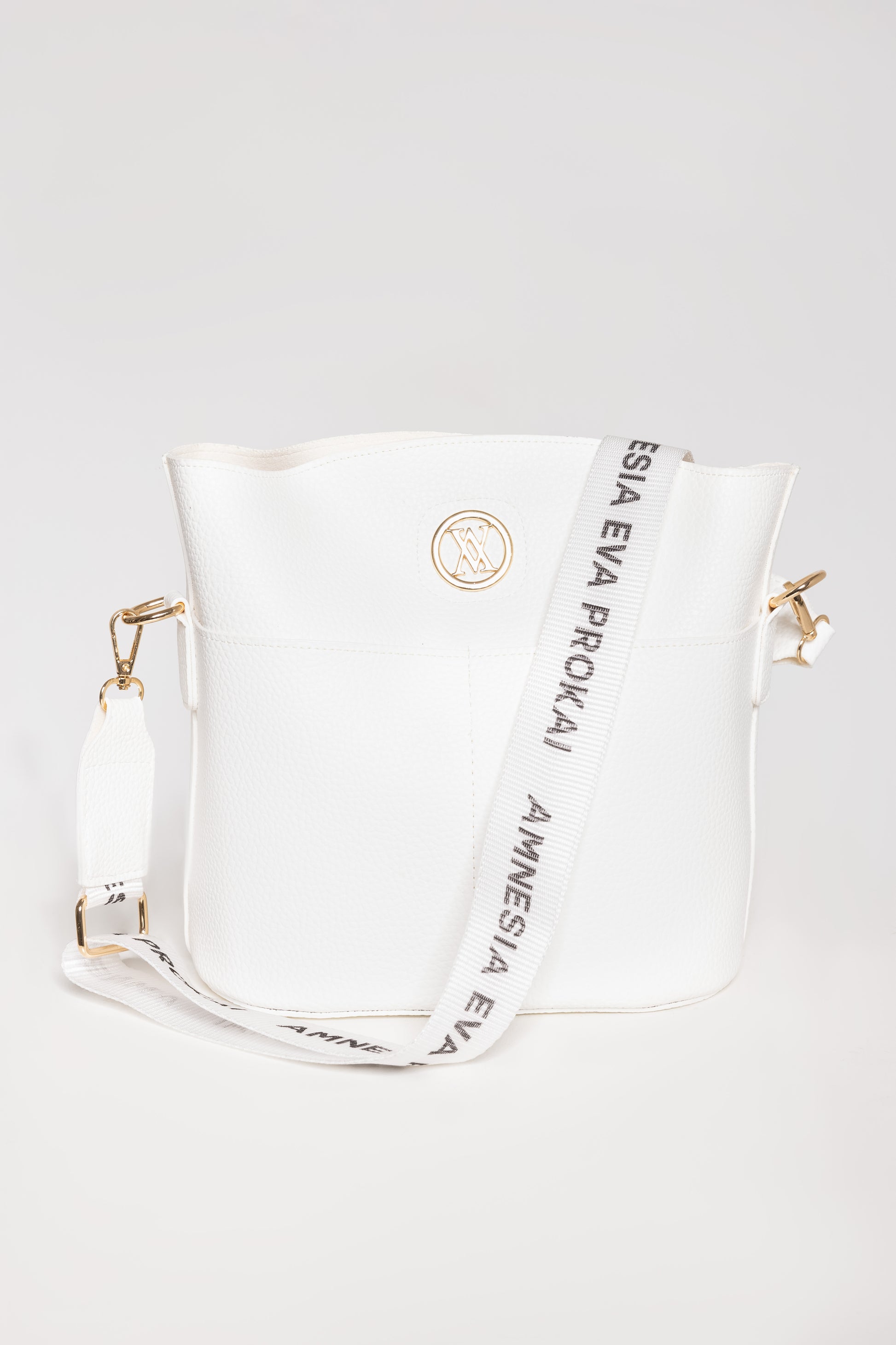 Elöl két zsebes táska fehér one-0