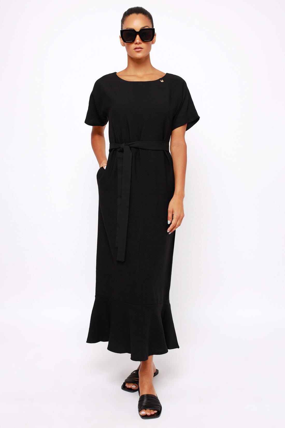 Iréne ruha fekete-0