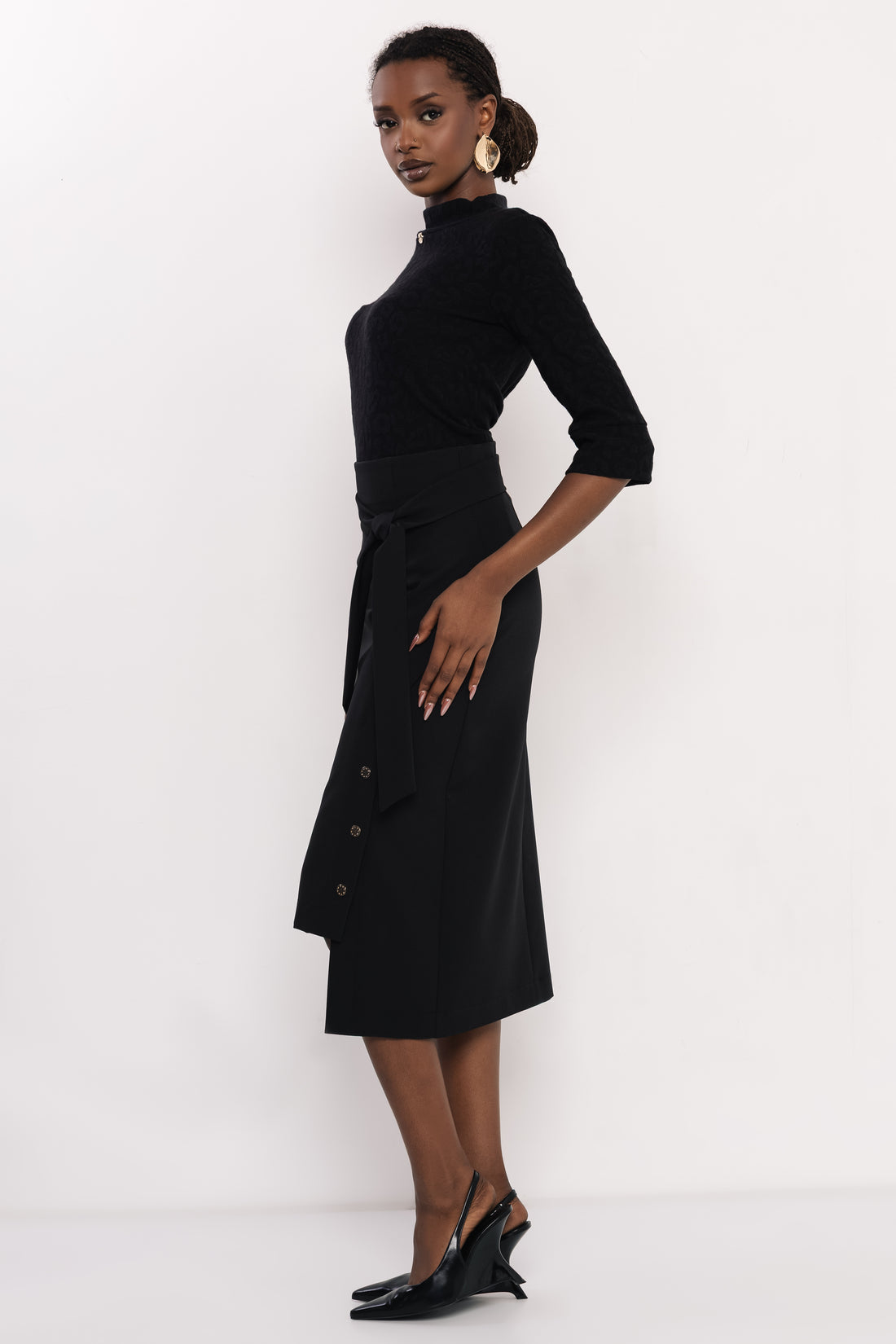 Luiza szoknya fekete