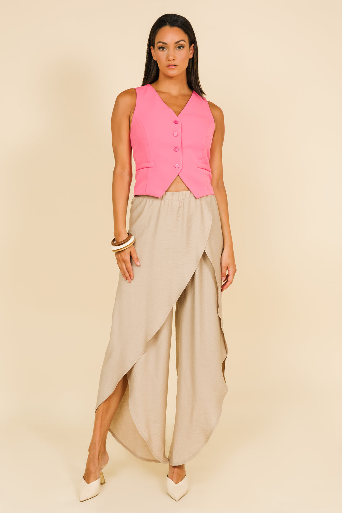 Birgu mellény rózsaszín