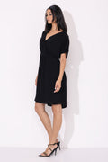 Seron megkötős ruha fekete one-1