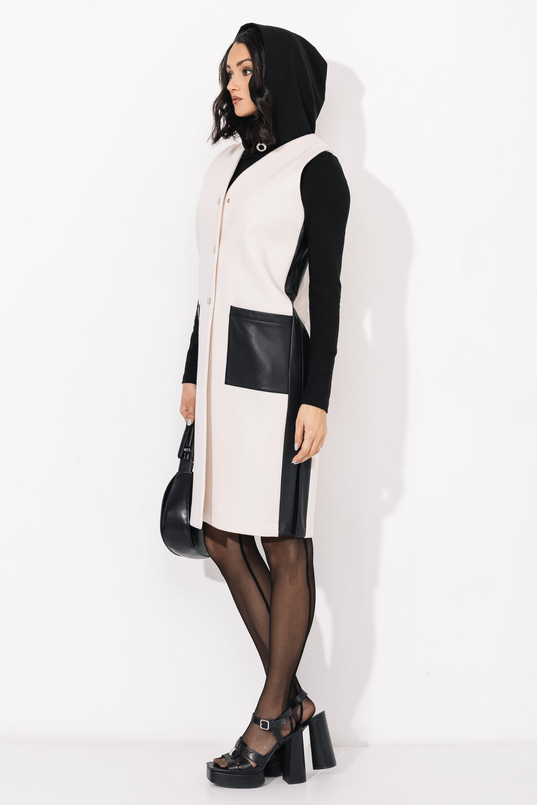 Beliz mellény ekrü-0