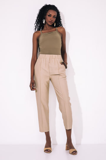 Zejnep top khaki zöld-0