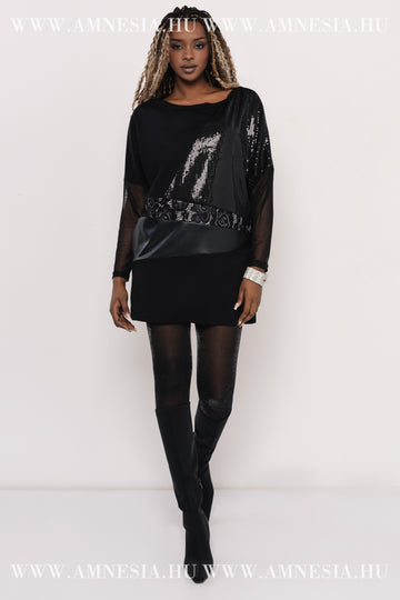 Biol tunika - fekete