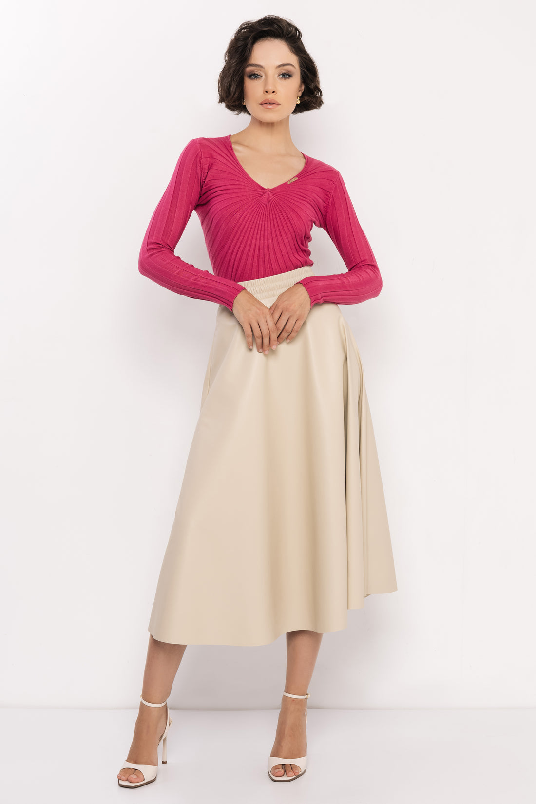 Frilla kötött felső rózsaszín