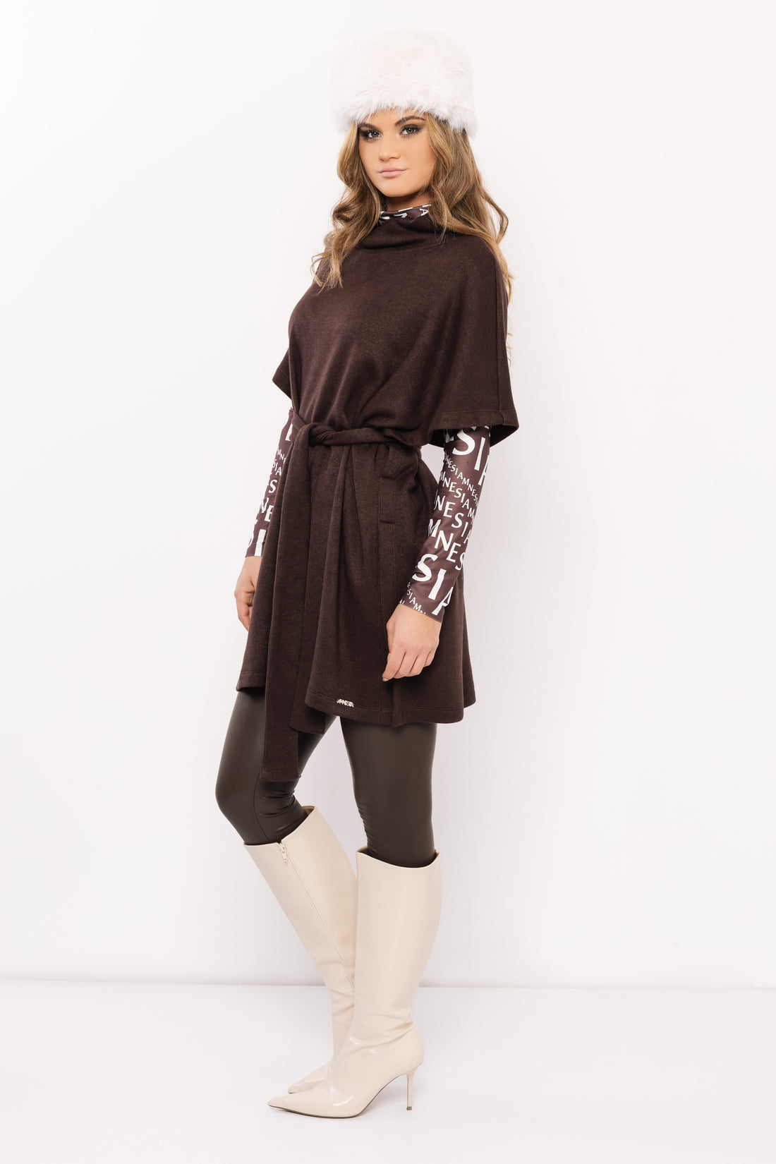 Nomel mellény csokibarna