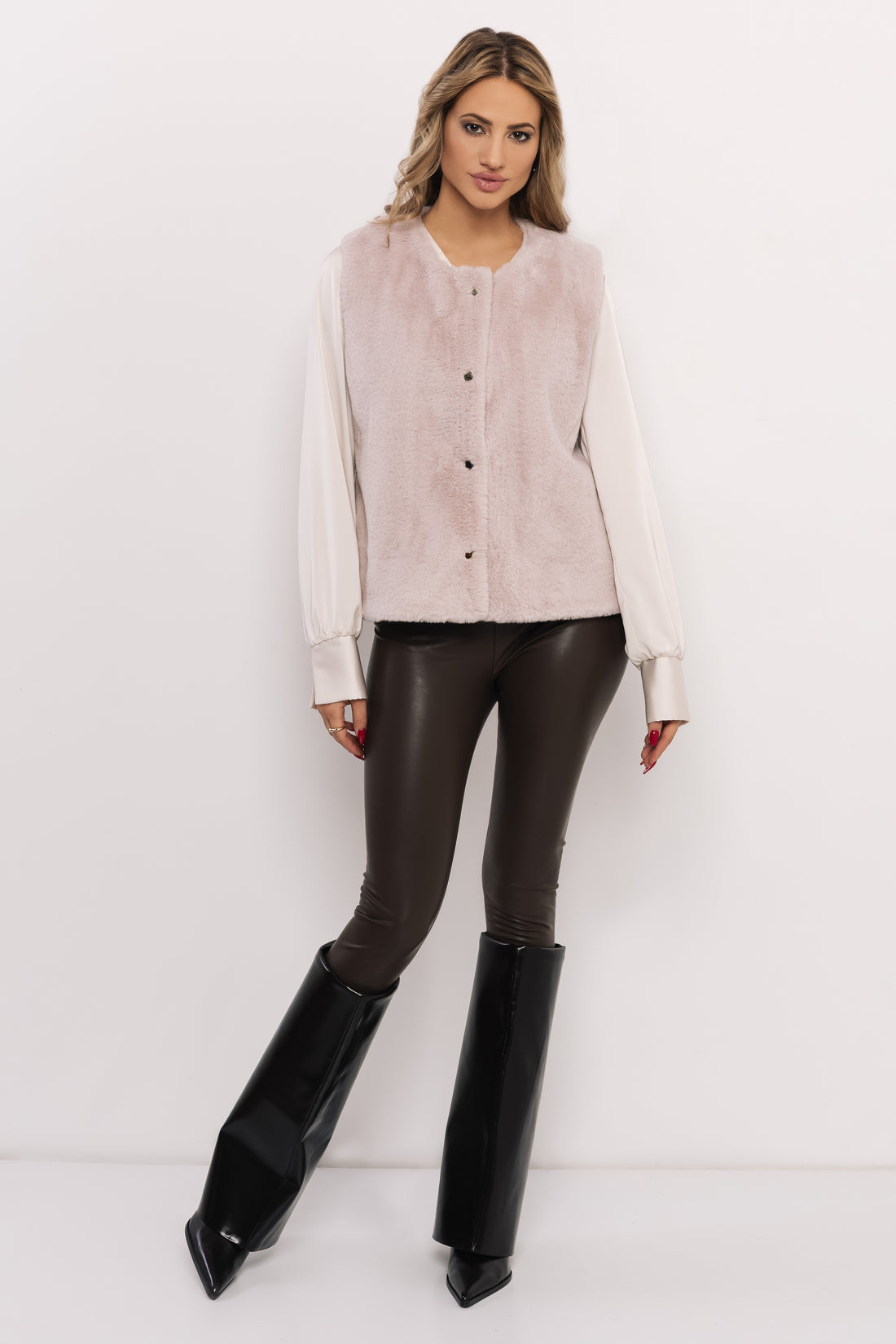 Porto mellény rózsaszín