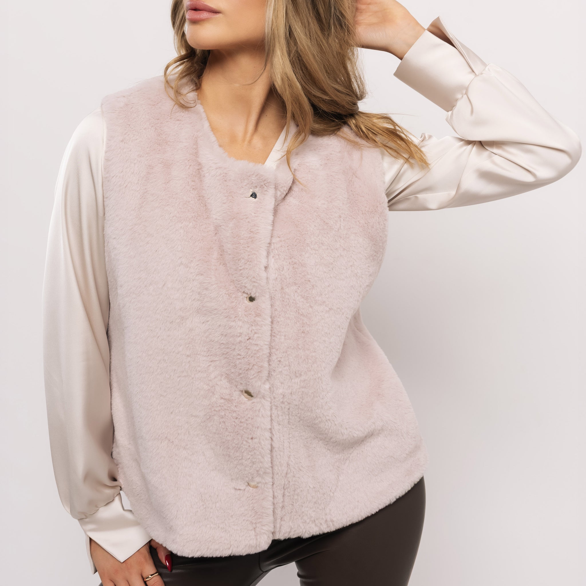 Porto mellény rózsaszín