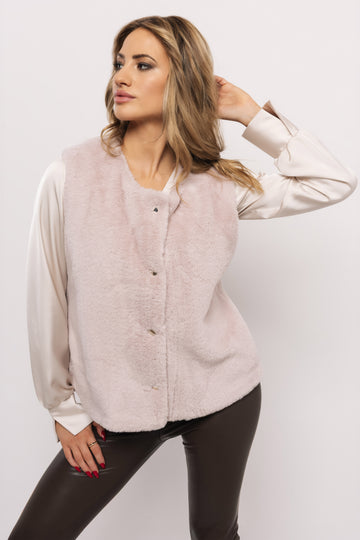 Porto mellény rózsaszín