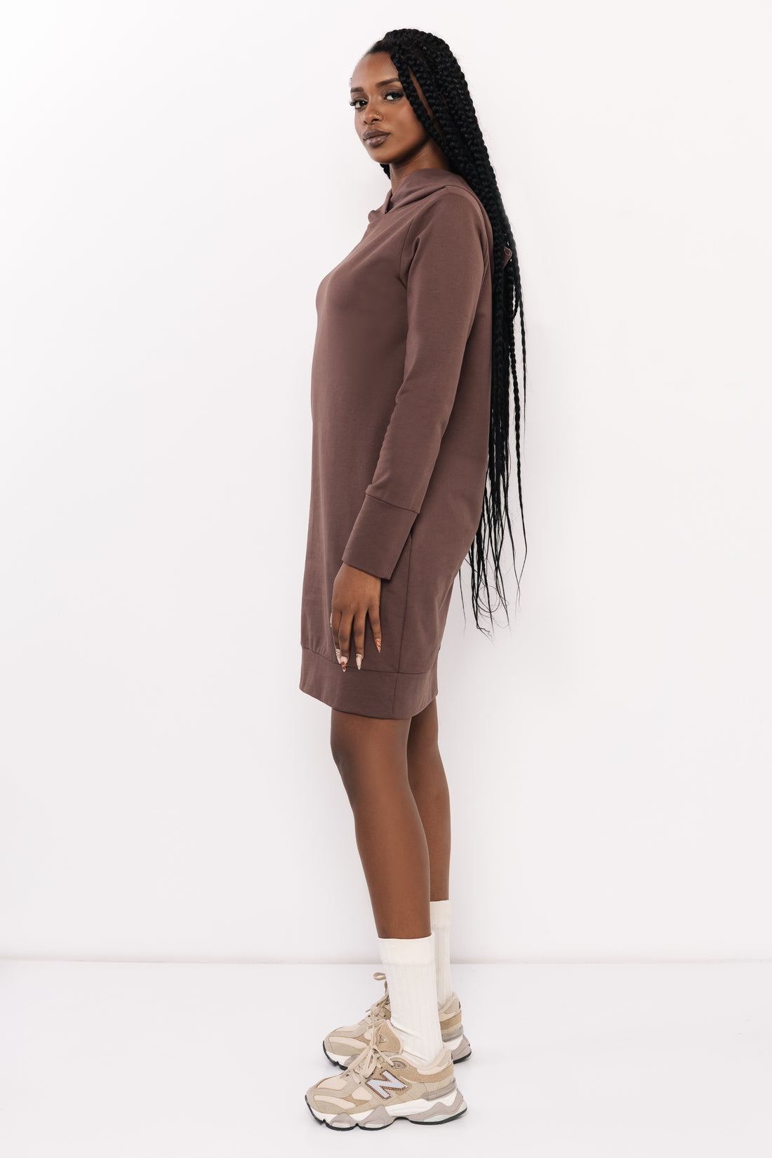 Rekame ruha csokibarna