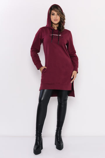 Csöre 2 tunika bordó