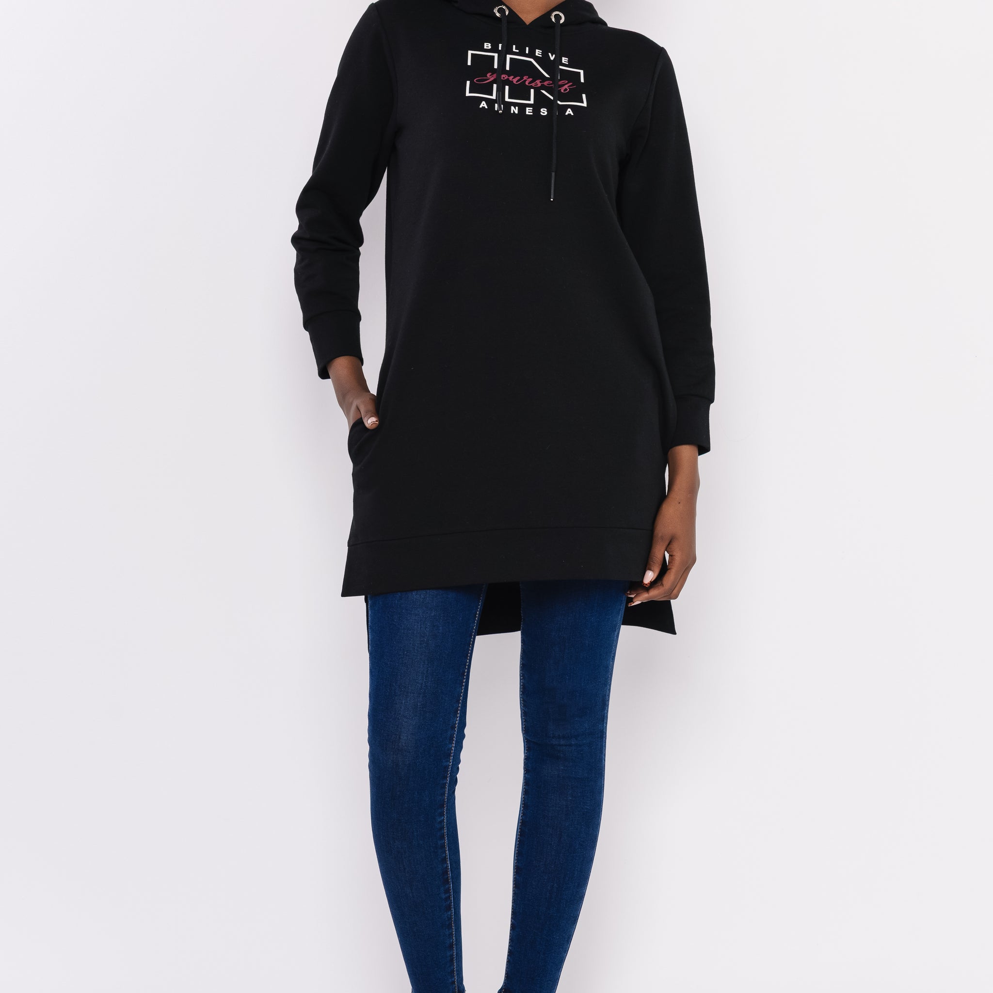 Csöre 2 tunika fekete