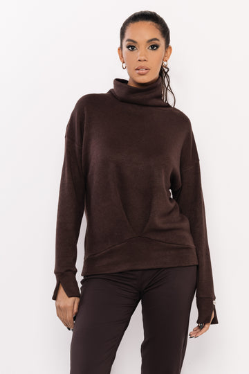 Blem felső csokoládé