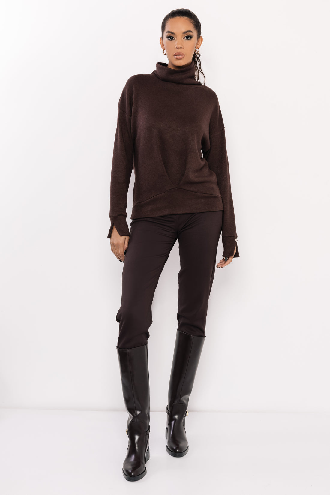 Blem felső csokoládé