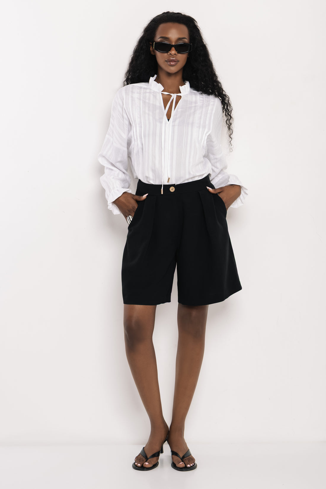 Frenszisz short fekete