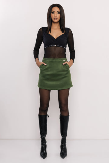 Pestana szoknya zöld