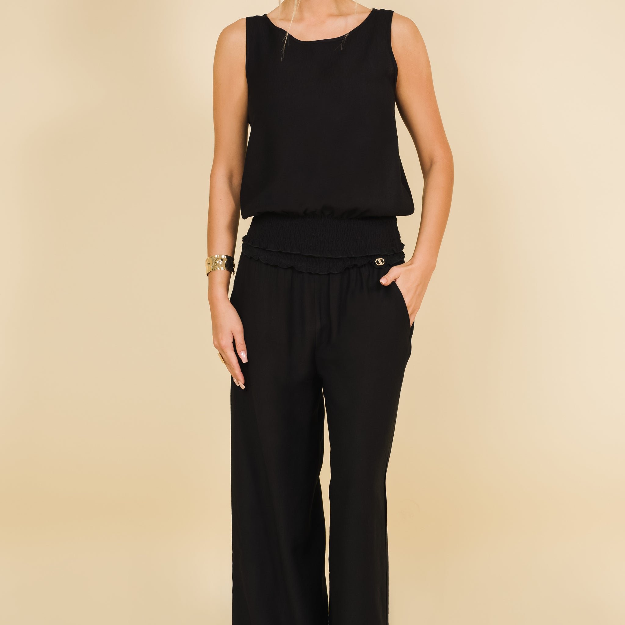 Pippa felső - fekete