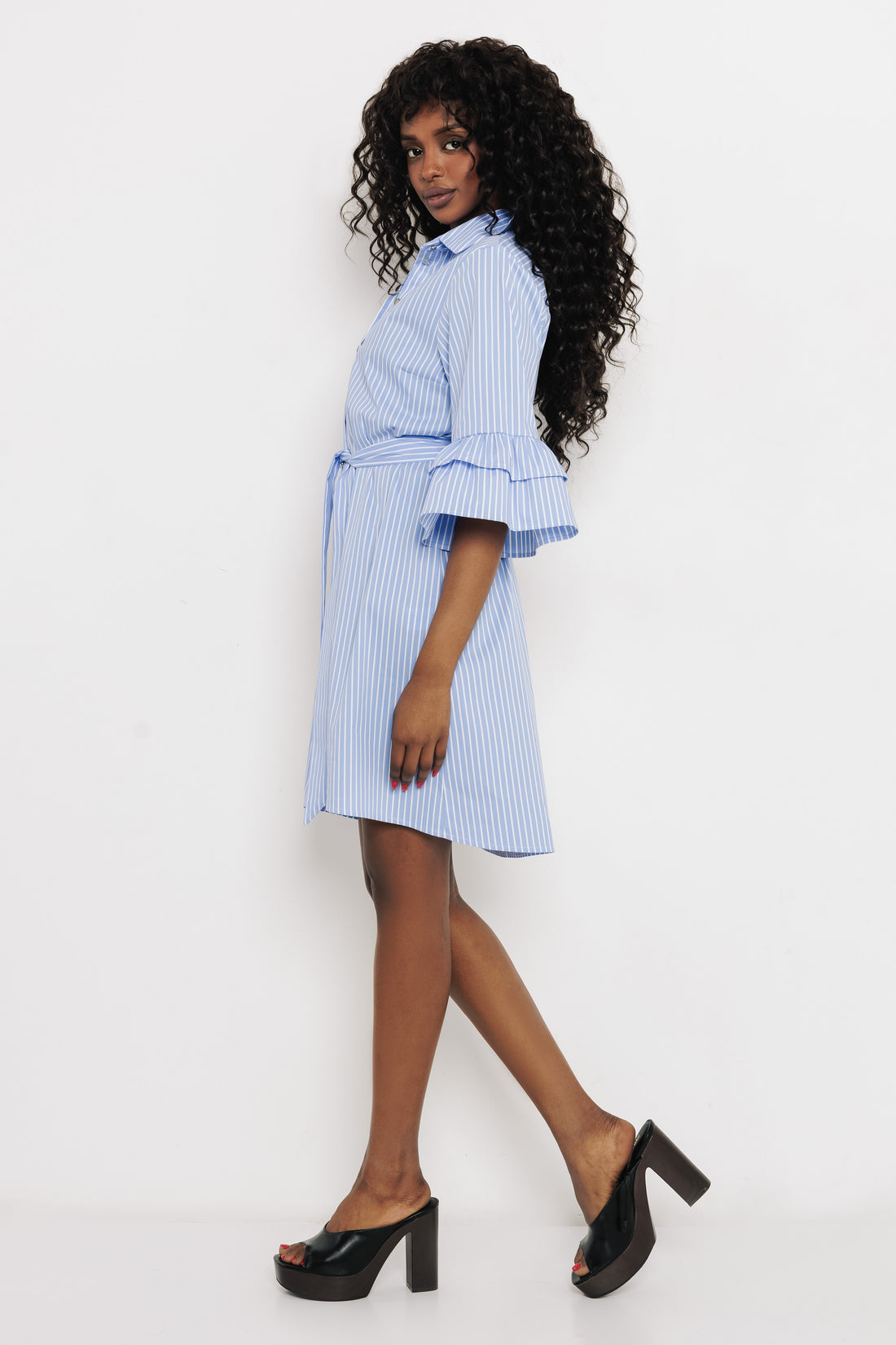 Todi ingruha kék csíkos