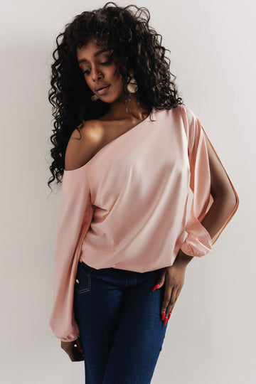 Marcella blúz púder