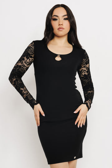 Milda szoknya fekete