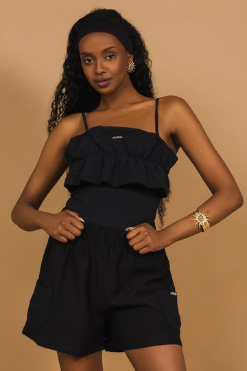 Kendy short fekete