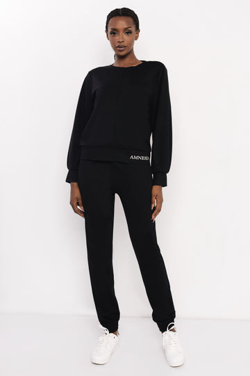 Belle jogging felső fekete