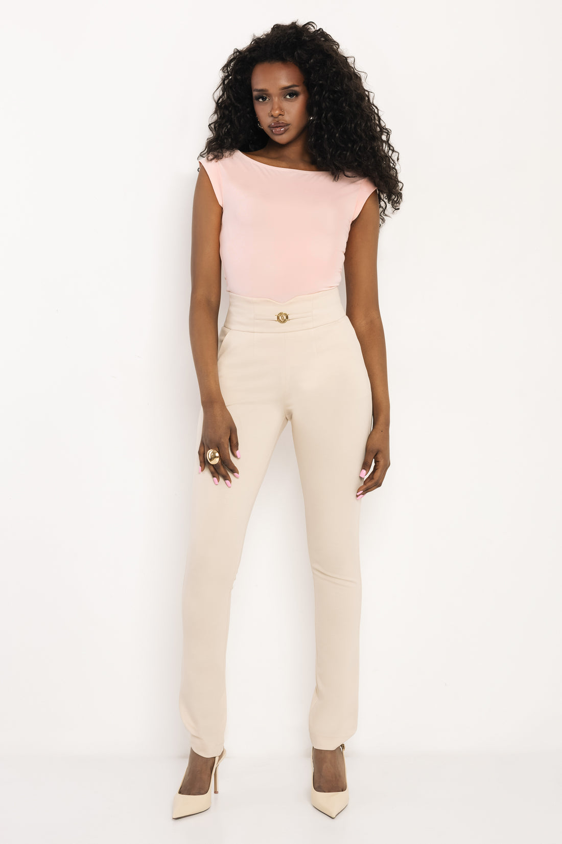 Caron felső rózsaszín