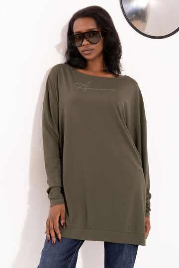 Doby tunika khaki