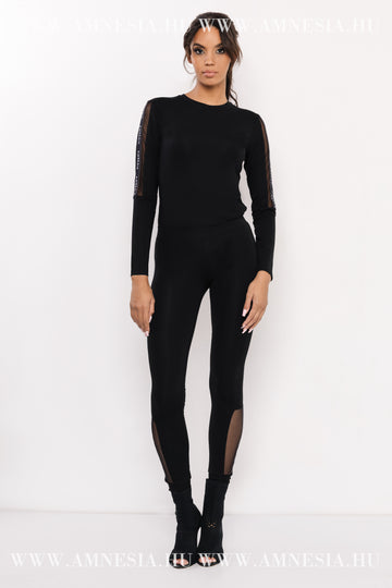Elf leggings - fekete