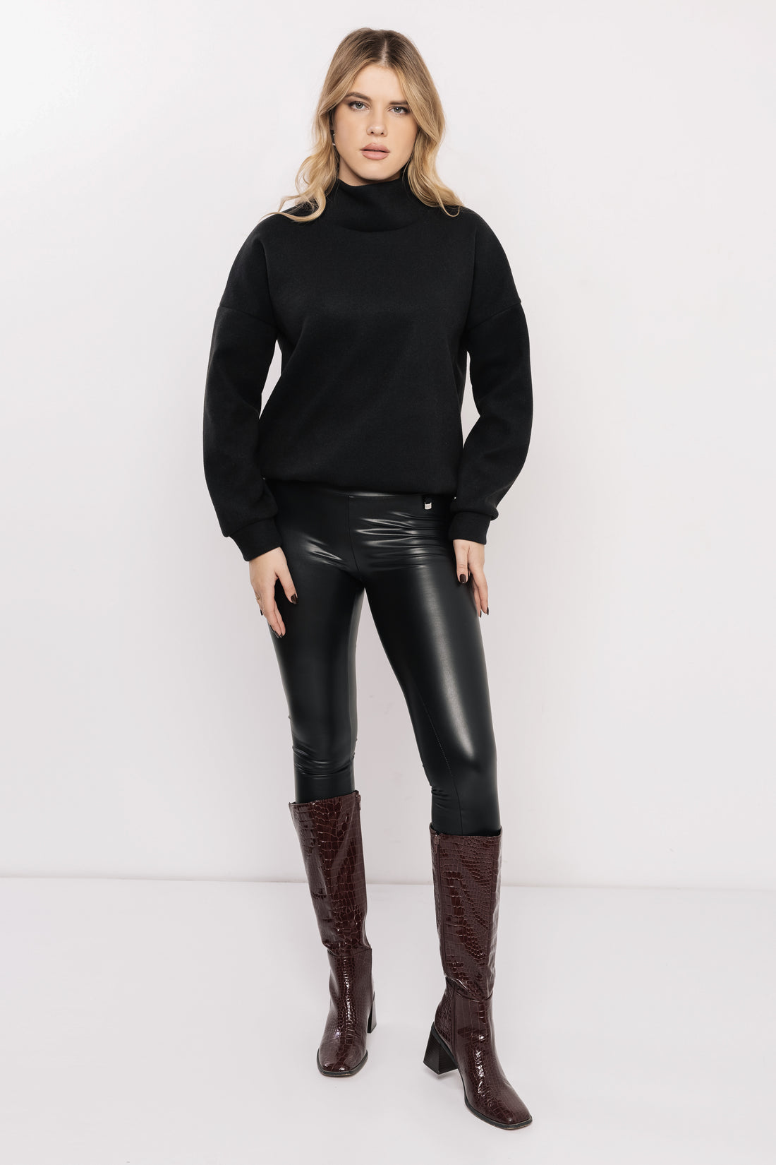 Glassi pulóver fekete