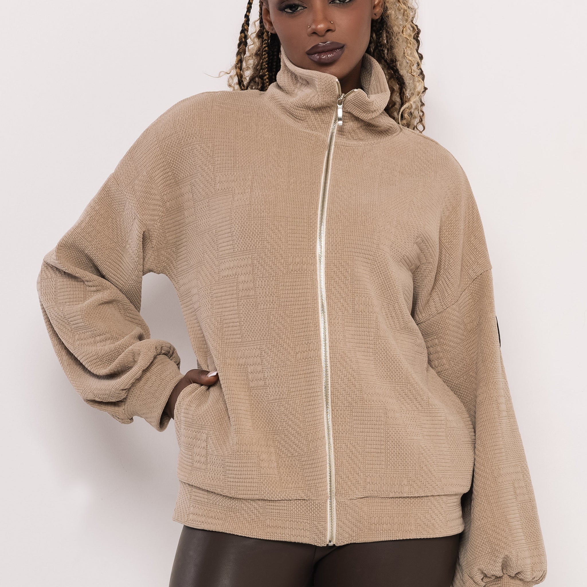 Hanoi kardigán - bézs