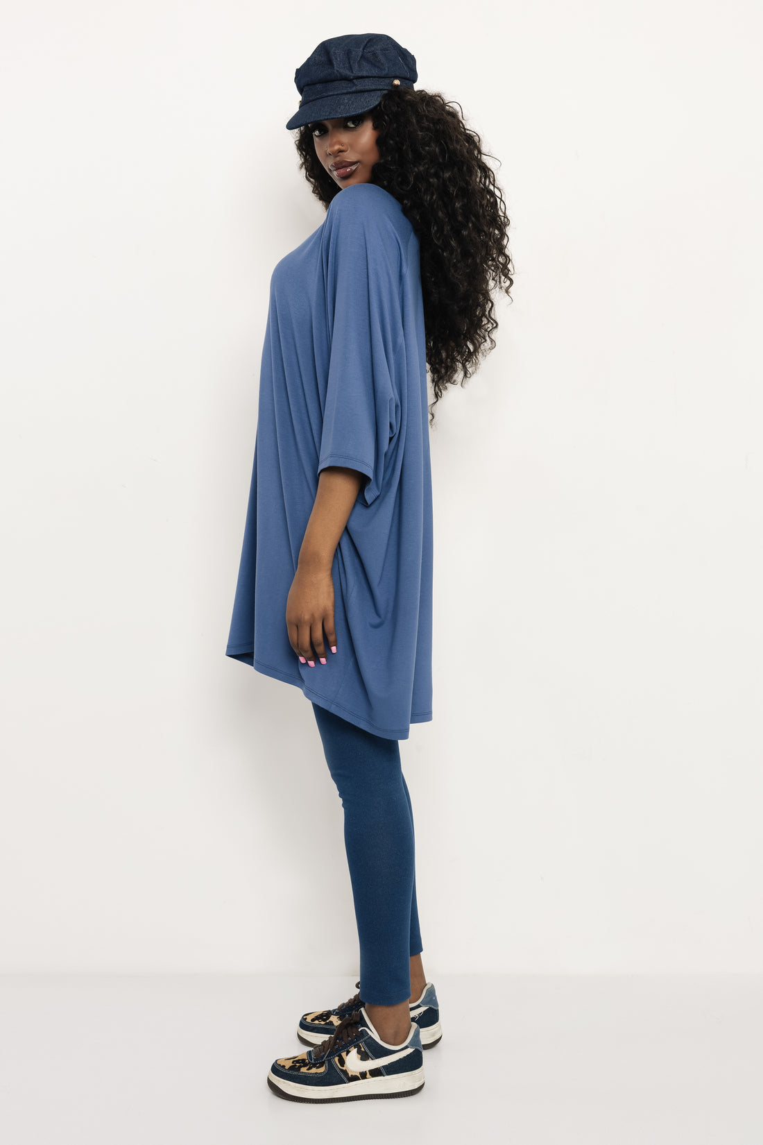 Tuag tunika kék