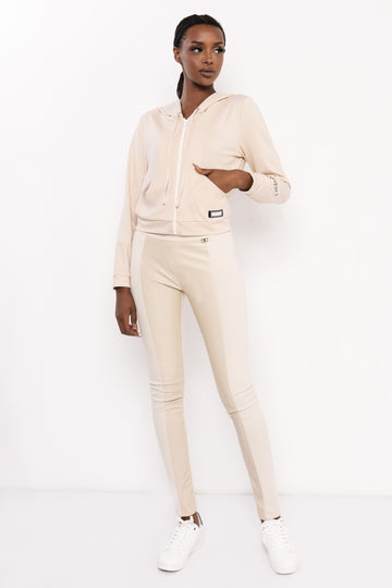 Oszka jogging felső bézs