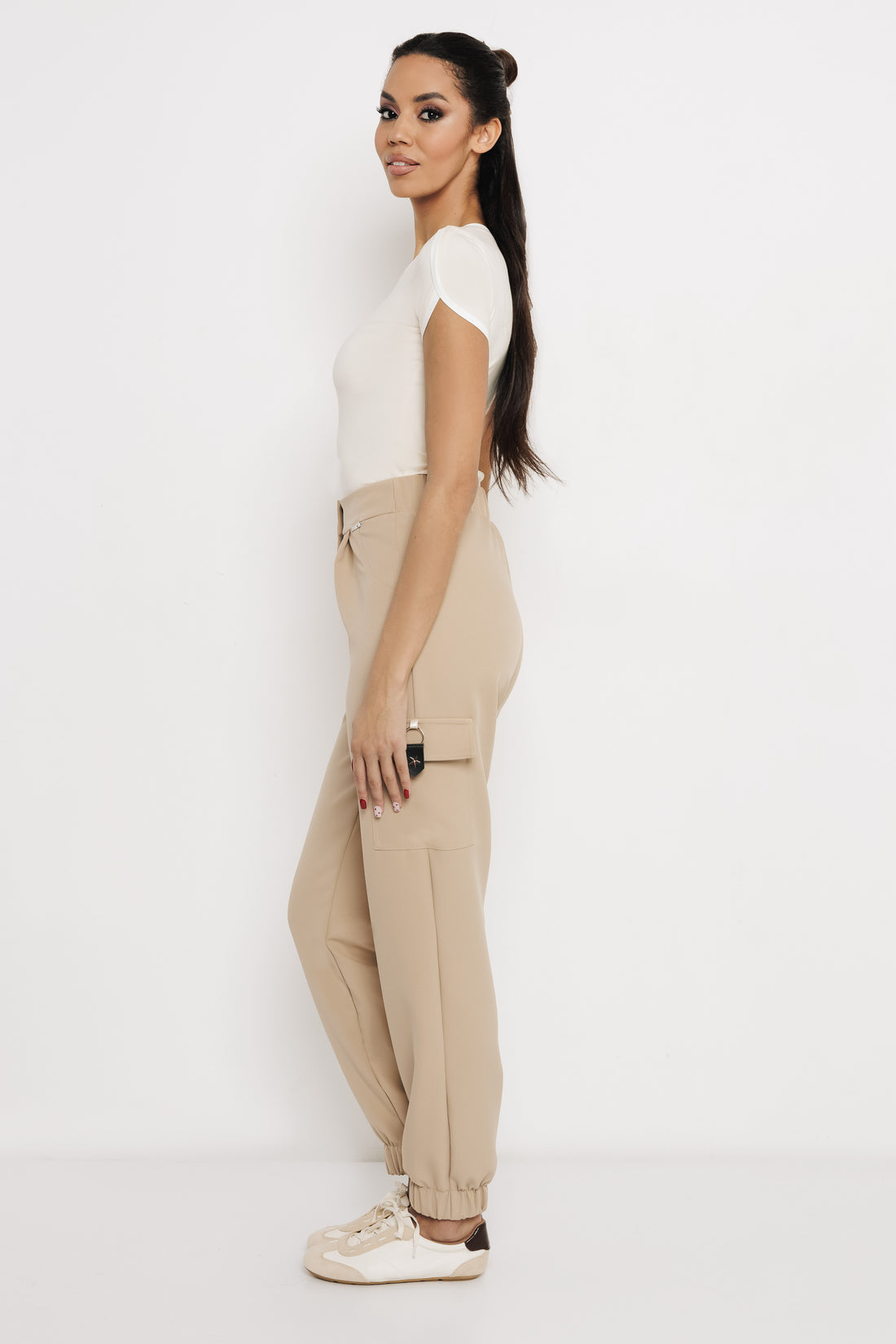 Sany felső bézs/ekrü