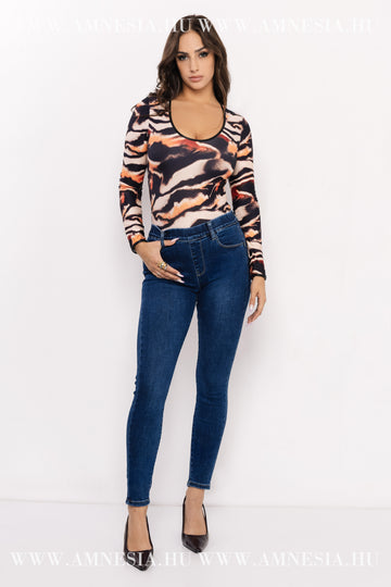 Farmer leggings - farmerkék